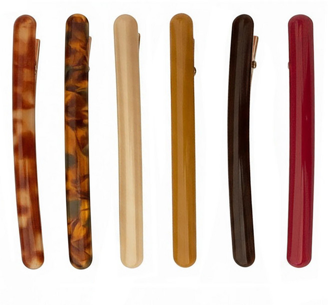 SORIDAL 極客時尚簡約一字夾6件組