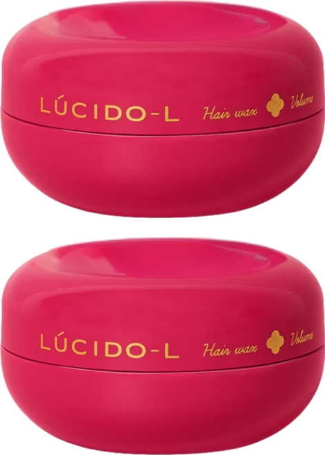 LUCIDO-L 樂絲朵 蓬鬆持久O型腊(小) P-32894 超強塑型力 O字型頭頂蓬鬆感維持, 20g, 2個