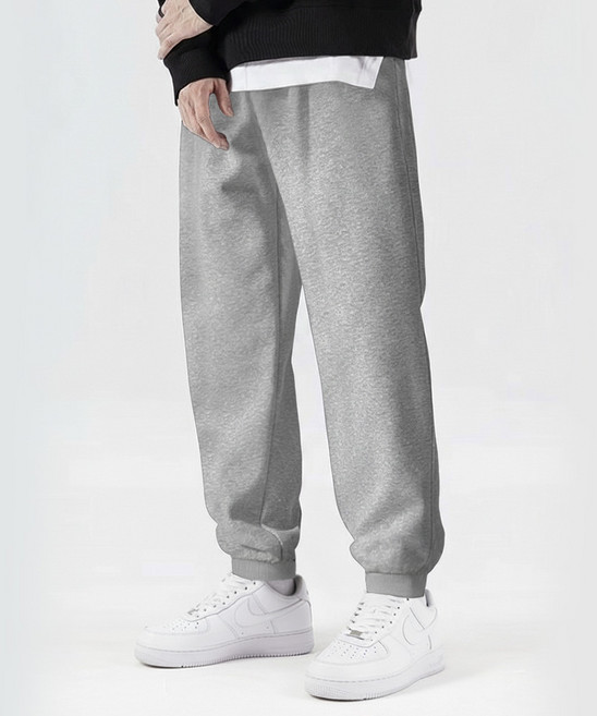 맨인모드 남성용 데일리 보들 기모 안감 스웻 트레이닝 조거 팬츠 JY044