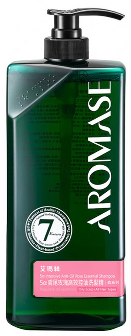AROMASE 艾瑪絲 5α鳶尾玫瑰控油洗髮精, 1瓶, 400ml