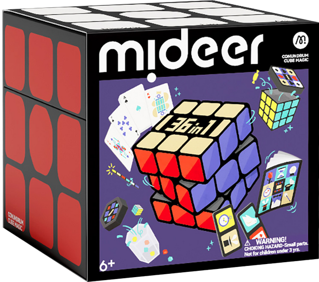 mideer 豪華魔術方塊魔術套組, 多色, 1組