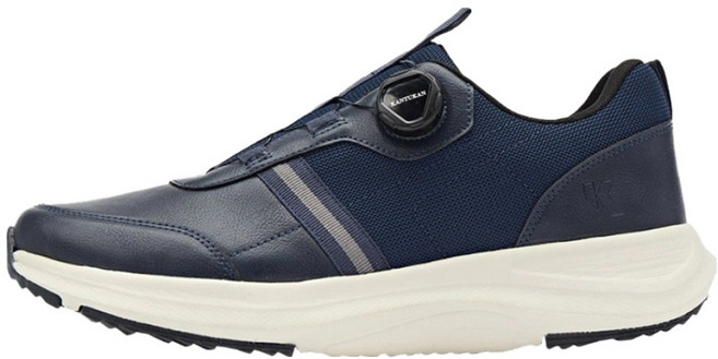 KANTUKAN 男女通用 Stayple Road 旋鈕式休閒舒適鞋 SKOR29 海軍藍 265