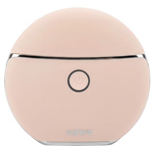 Kinyo 溫感煥顏導入刮痧儀 附充電線 AMR-205 95 x 21 x 90mm 78g, 粉色
