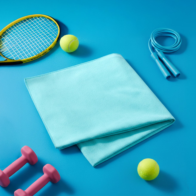 코멧 스포츠 타월 40x90cm, 민트, 1개