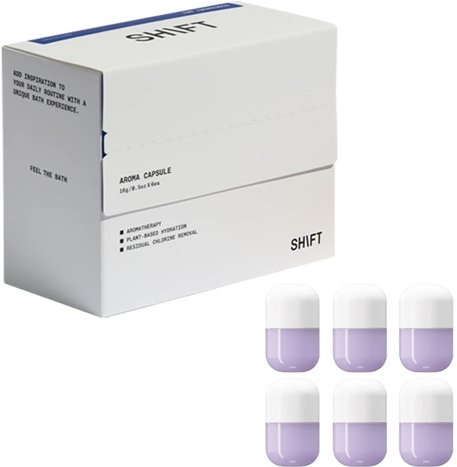 시프트 아로마 캡슐 6개입, 1개, TEATREE&LAVENDER - 쿠팡