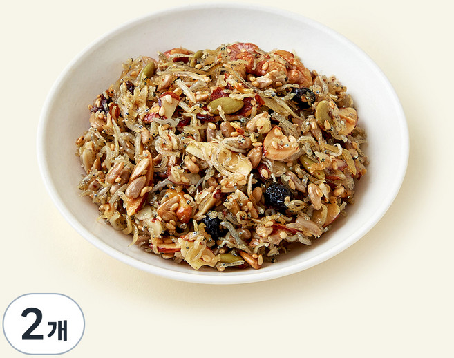 정미경키친 멸치 & 모둠 견과볶음, 80g, 2개