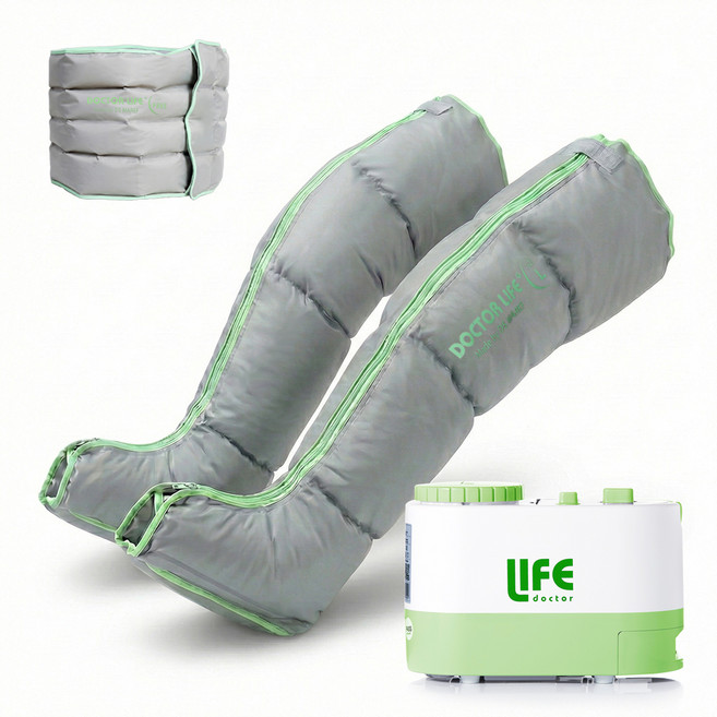 닥터라이프 공기압 의료기기 종아리 혈액순환 마사지기 안마기 다리+허리SET, LIFE3PLUS, 혼합색상