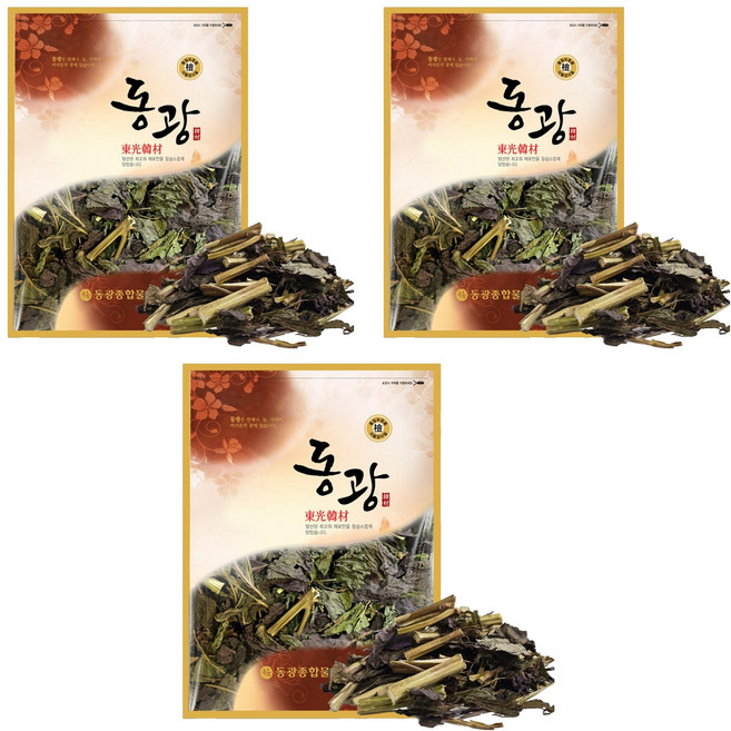 東光綜合物產 韓國產 紫蘇葉 紅紫蘇葉, 600g, 3個