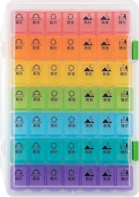 Fullicon 護立康 糖友7日保健盒 24.4 x 17.4 x 4.1cm, 1組