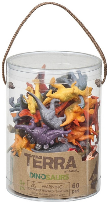 TERRA BY BATTAT 科育感統玩具 恐龍 3歲以上, 1桶
