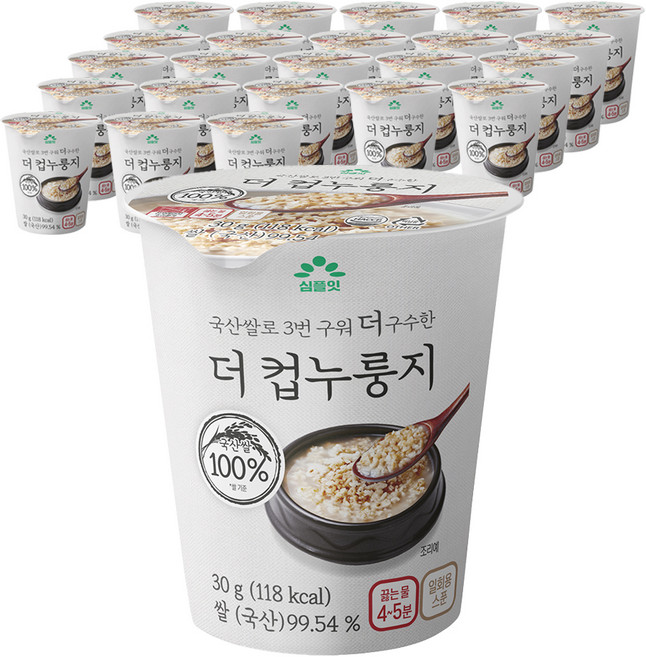 SIMPLEAT The Cup 鍋巴, 30g, 24個