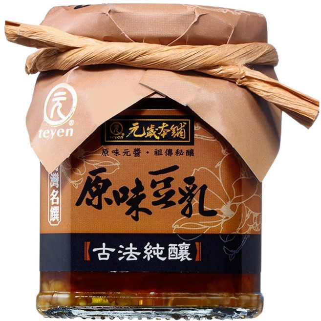 元歲本舖 原味豆乳, 220g, 1罐