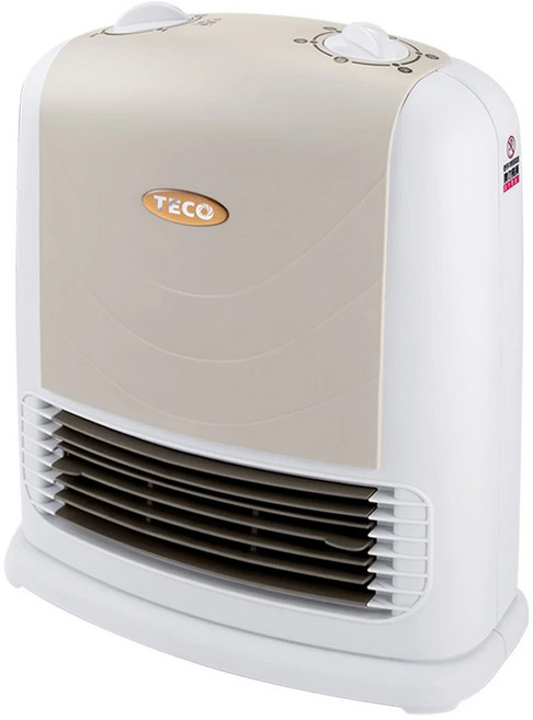 TECO 東元 陶瓷電暖器, YN1250CB, 白灰色