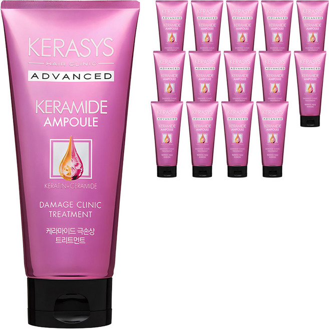 KERASYS KeraMide 極度受損髮質護髮膜, 200ml, 10個