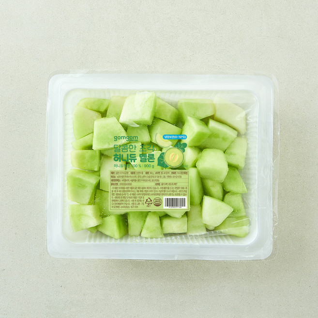 곰곰 달콤한 조각 허니듀 멜론, 1개, 900g