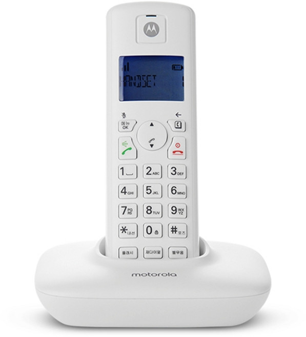 모토로라 무선 전화기 T401A+, T401A+(화이트)