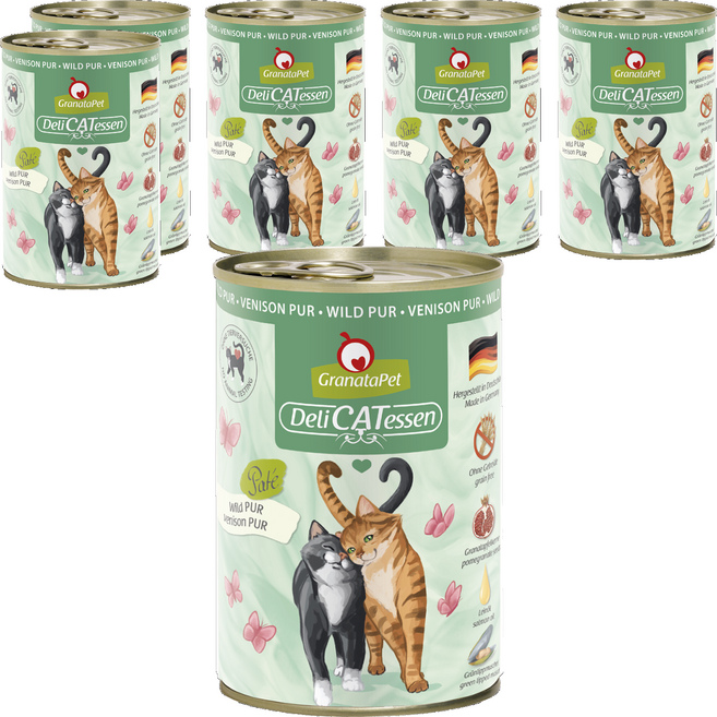 GranataPet 葛蕾特 精緻食光主食系列 貓罐 12號, 400g, 6罐