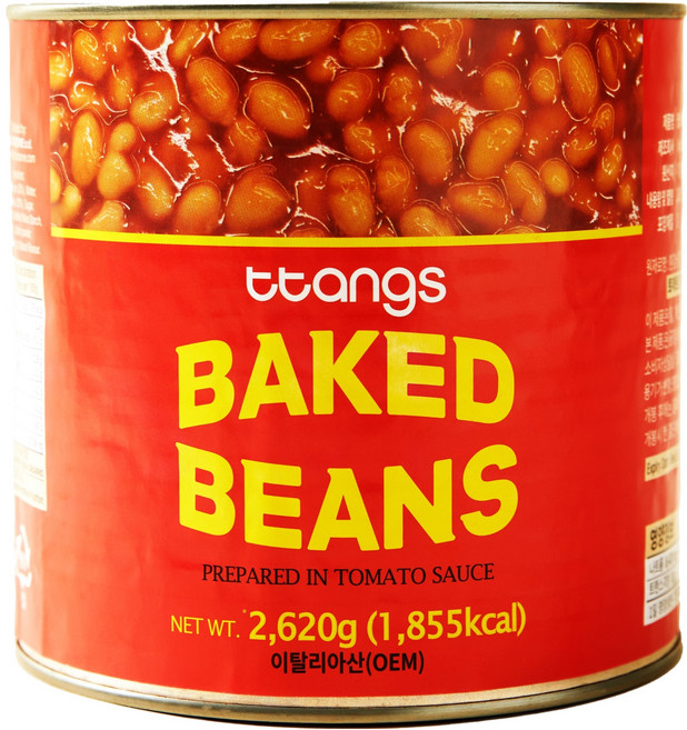 땅스 베이크드 빈스, 1개, 2.62kg