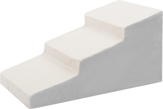 斜坡三層寵物樓梯, 灰色, 1個