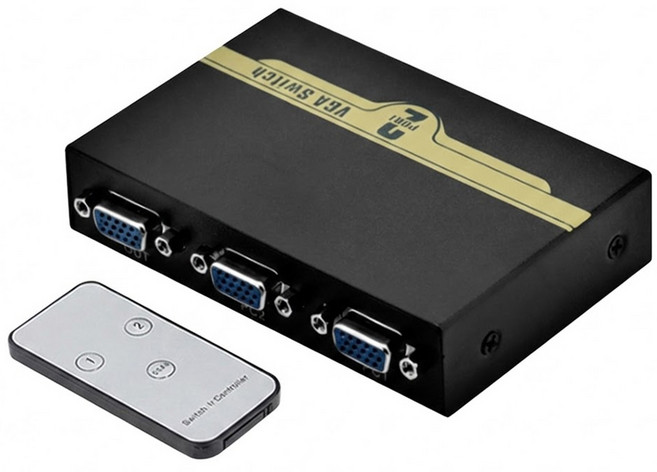 VGA 1進2出多功能500MHz雙向分配器切換器, V52, 1個