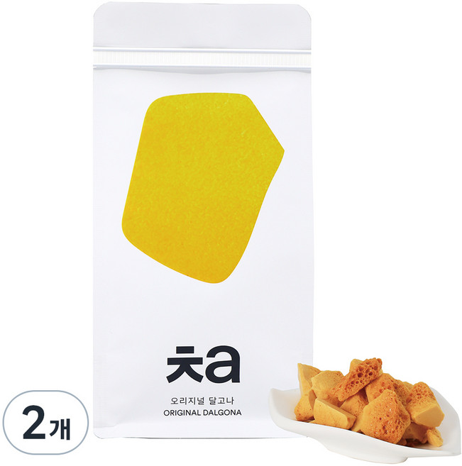 카페차 오리지널 달고나, 60g, 2개