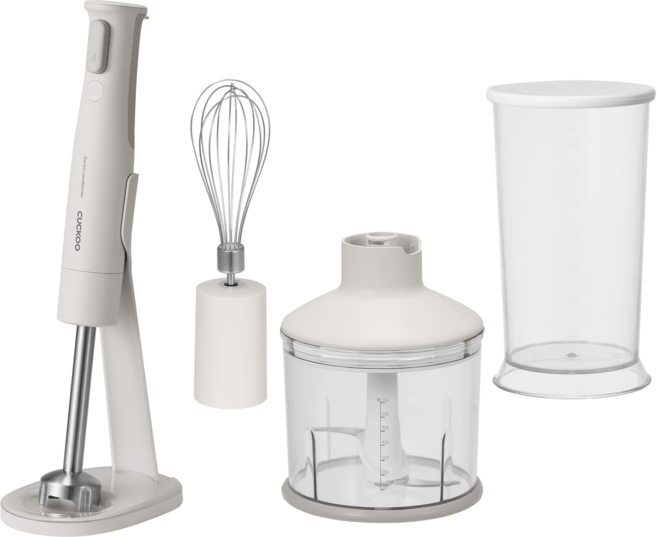 쿠쿠 스테인리스 2중날 4 in 1 무선 핸드블렌더, CFM-KC20HWM - 핸드블렌더