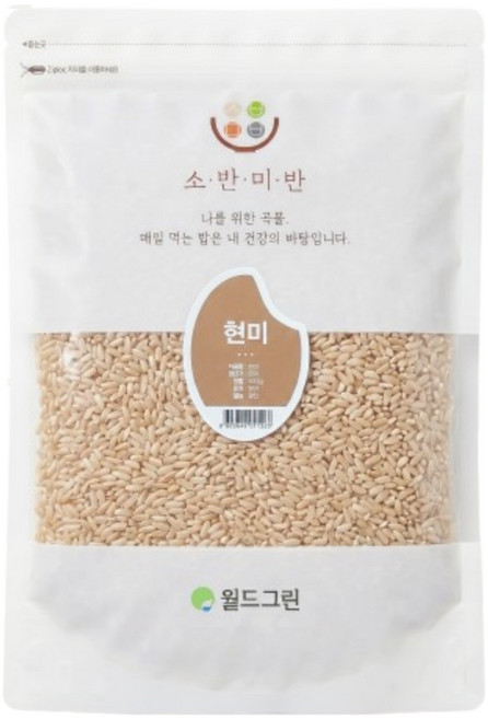 소반미반 현미, 500g, 1개