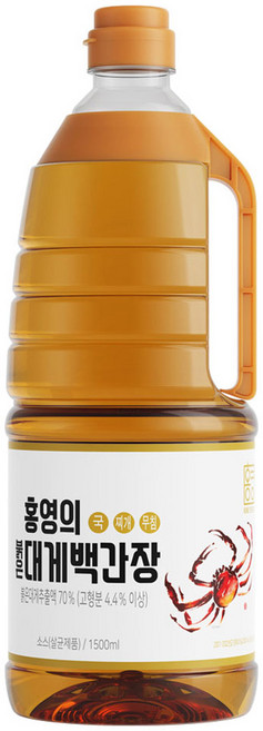홍영의 붉은대게 백간장, 1.5L, 1개