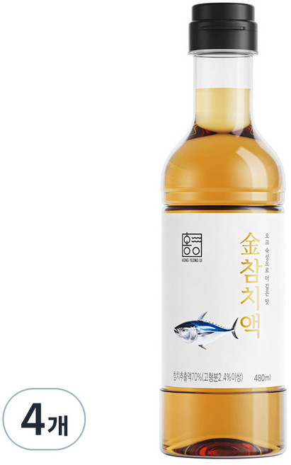 홍영의 금참치액, 480ml, 4개