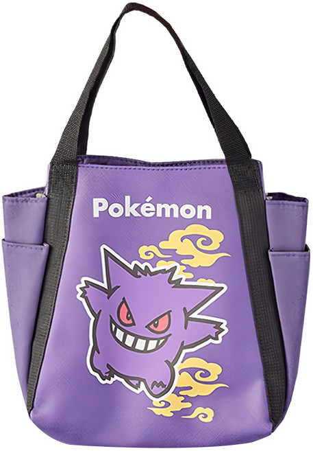 PoKeMoN 寶可夢 保溫保冷袋 PKM-BAG014 147g, 1個, 耿鬼 紫色