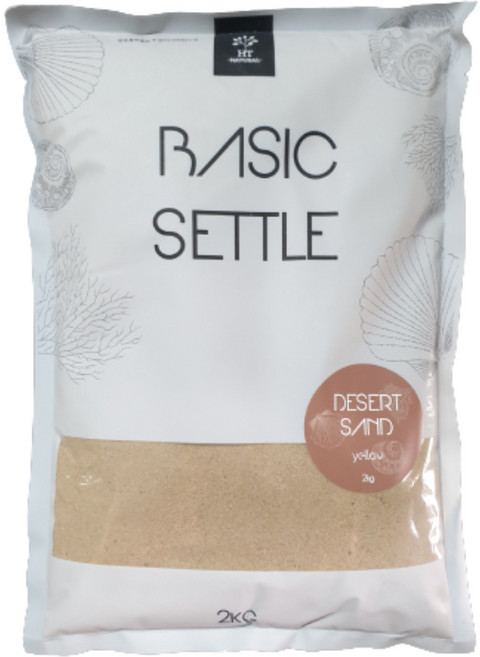 HTNATURAL 세틀 사막모래, Yellow, 1개