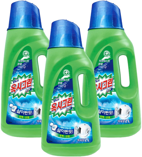 옥시크린 액체형 표백제 2L, 3개