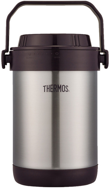 THERMOS 膳魔師 真空燜燒提鍋 RPF-20-BKC 真空斷熱烹調 節能省電, 黑咖啡色, 1.5L, 1個