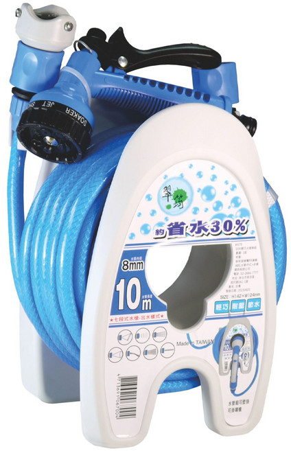 翠筠 輕巧水管車組 10m, 藍色, 1組