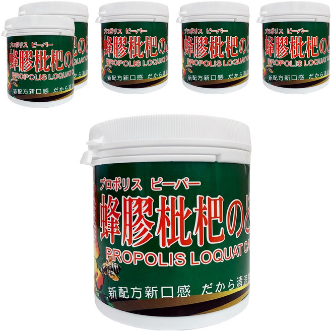 台灣尋味錄 蜂膠枇杷飴, 6個, 105g