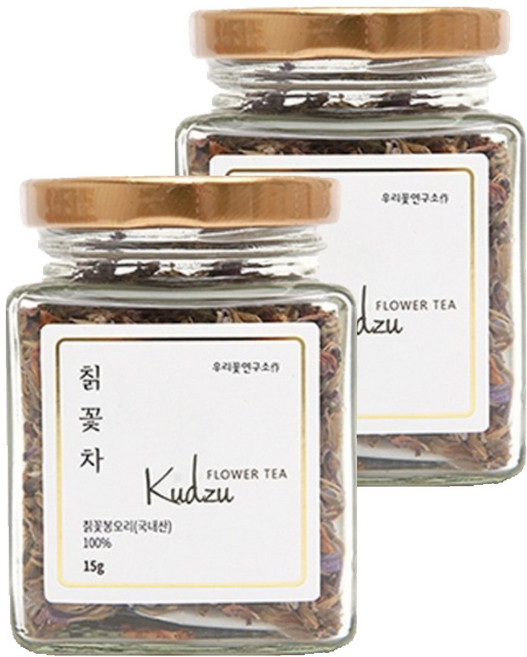 우리꽃연구소 칡꽃차 레귤러, 15g, 1개입, 2개