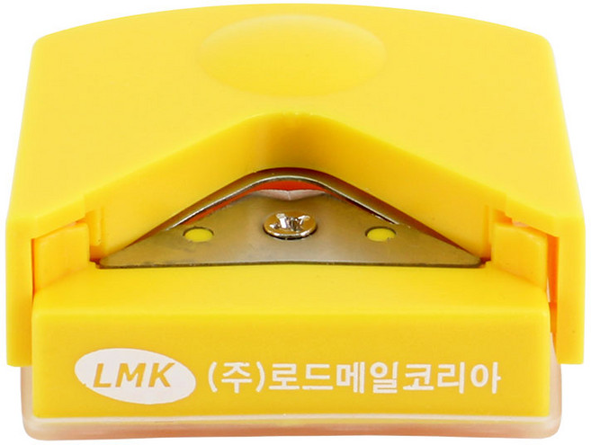 로드메일코리아 코너라운더 NO7001, 옐로우, 1개
