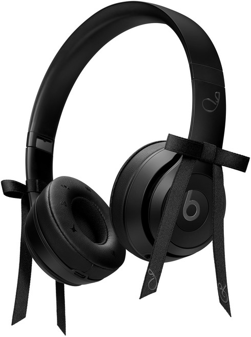 Apple Beats Solo 4 Wireless Headphones 제니 스페셜 에디션, 오닉스블랙