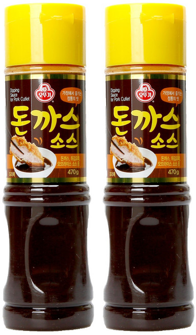 오뚜기 돈까스 소스, 470g, 2개