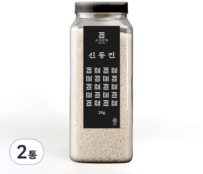도정공장 신동진 백미, 2kg, 2개, 상