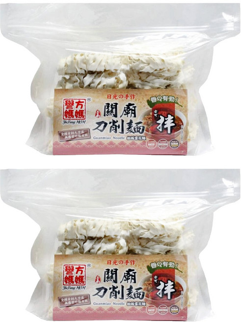 譽方媽媽 關廟刀削麵, 800g, 2包