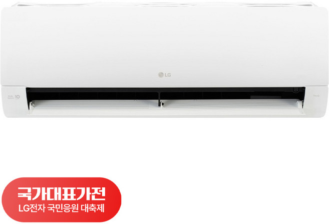 [국대가전 대축제] LG전자 인버터 휘센 18.7㎡(5.7평) 벽걸이 에어컨 방문설치, SQ06GJ1WES, 일반배관형