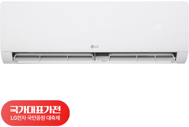 [국대가전 대축제] LG전자 인버터 18.7㎡(5.7평형) 휘센 벽걸이 에어컨 방문설치, SQ06GZ1WCN(실내기), SQ06GZAU(실외기), 일반배관형