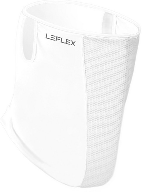 LEFLEX 防曬運動高爾夫口罩, 1個, 白色