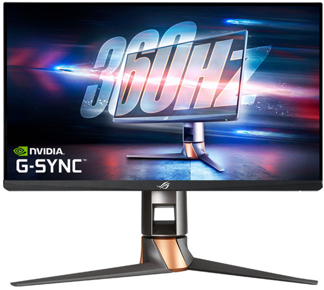 에이수스 FHD ROG SWIFT 360Hz 지싱크 게이밍 모니터, 62.2cm, PG259QN