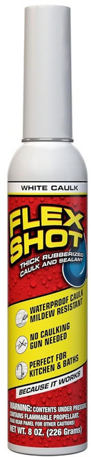 FLEX SEAL SHOT 速效填縫膠 亮白色 226g, 1瓶