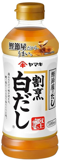 Yamaki 雅媽吉 鰹魚淡色濃縮高湯, 500ml, 1瓶