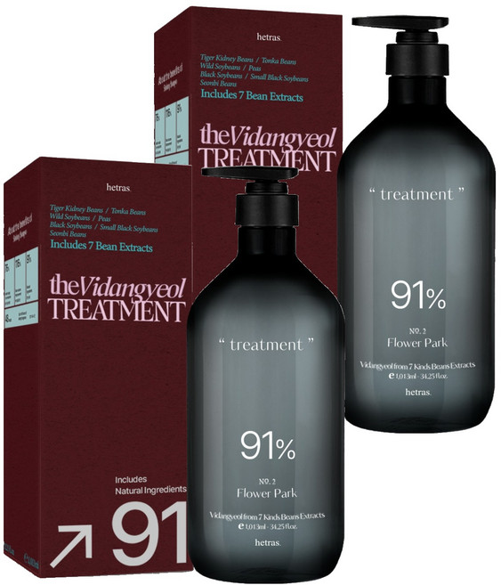 hetras. 植萃香氛護髮 花店香, 2瓶, 1.013L