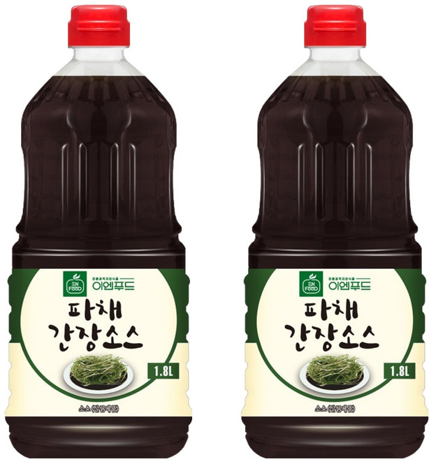 이엔푸드 파채 간장소스, 1.8L, 2개