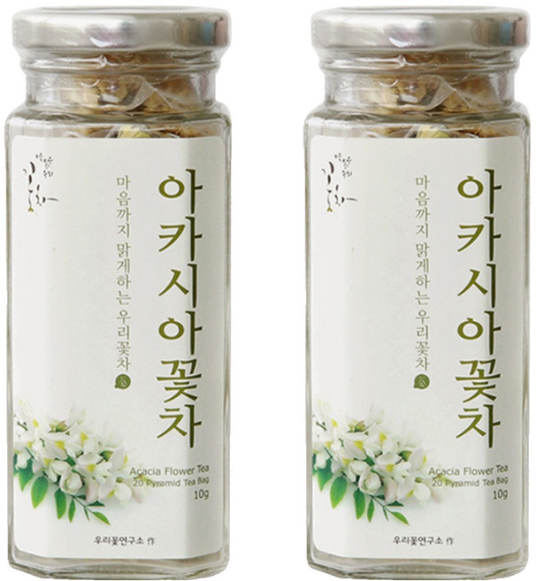 마음맑은우리꽃차 아카시아꽃 차, 500mg, 20개입, 2개